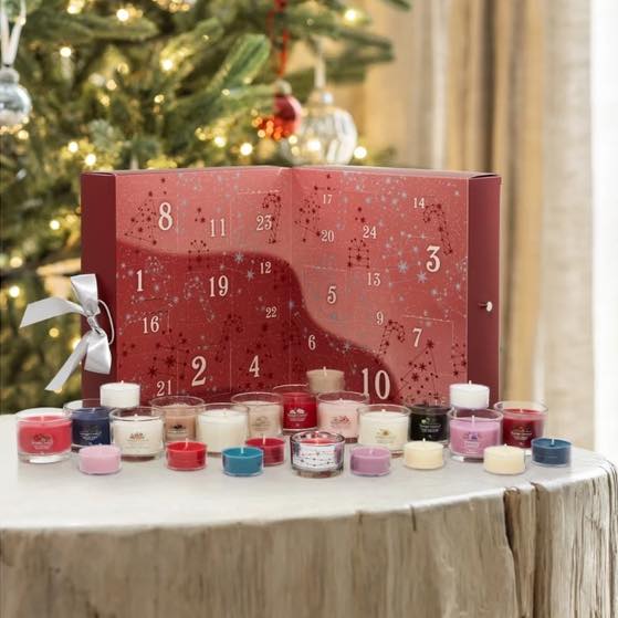 Calendrier de l'Avent Yankee candel " Book" Rigerfields